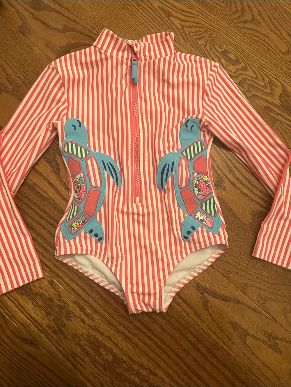 Mini Boden Pink and White Striped Kids Bottoms